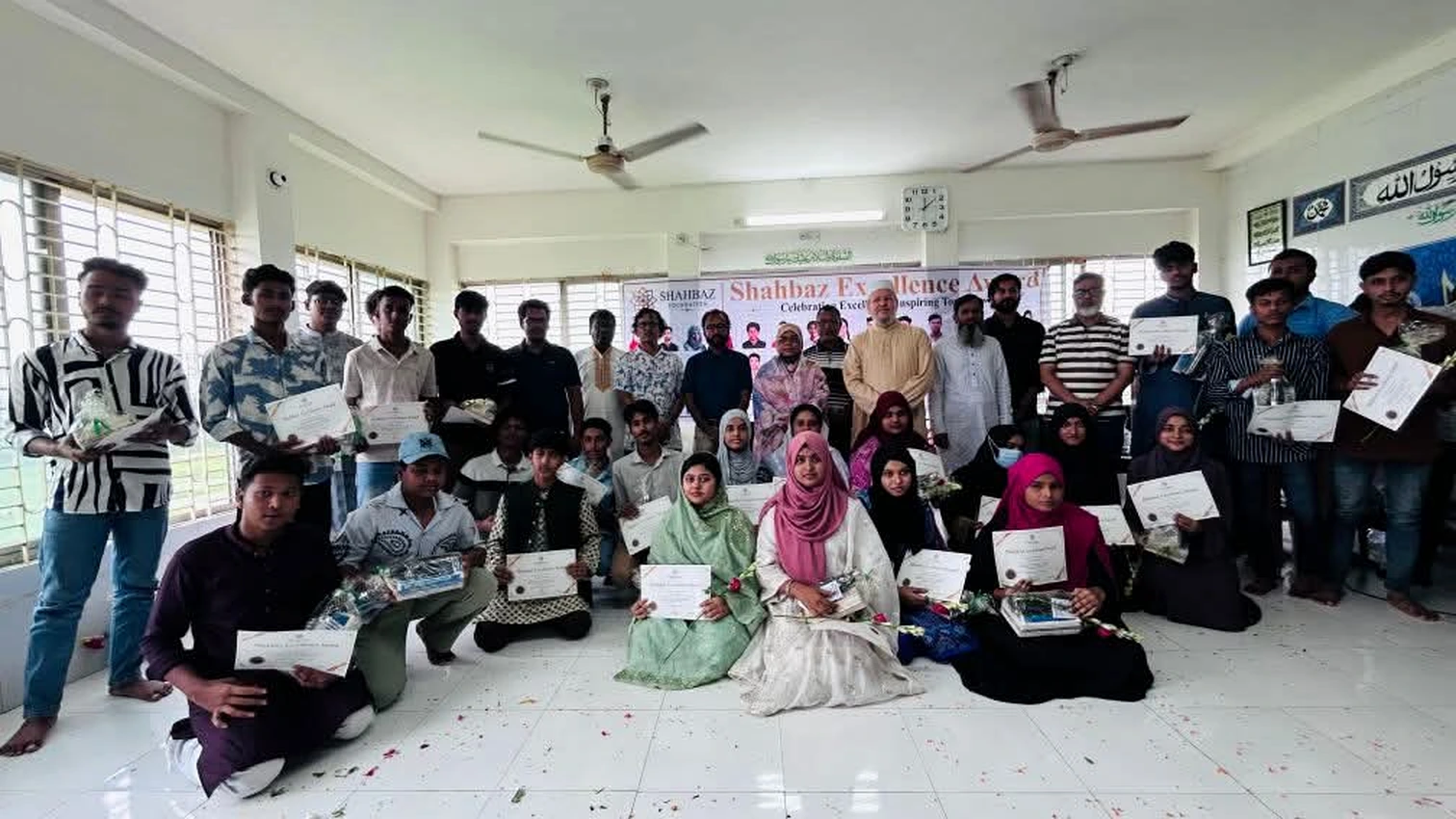 Shahbaz Academy group activity