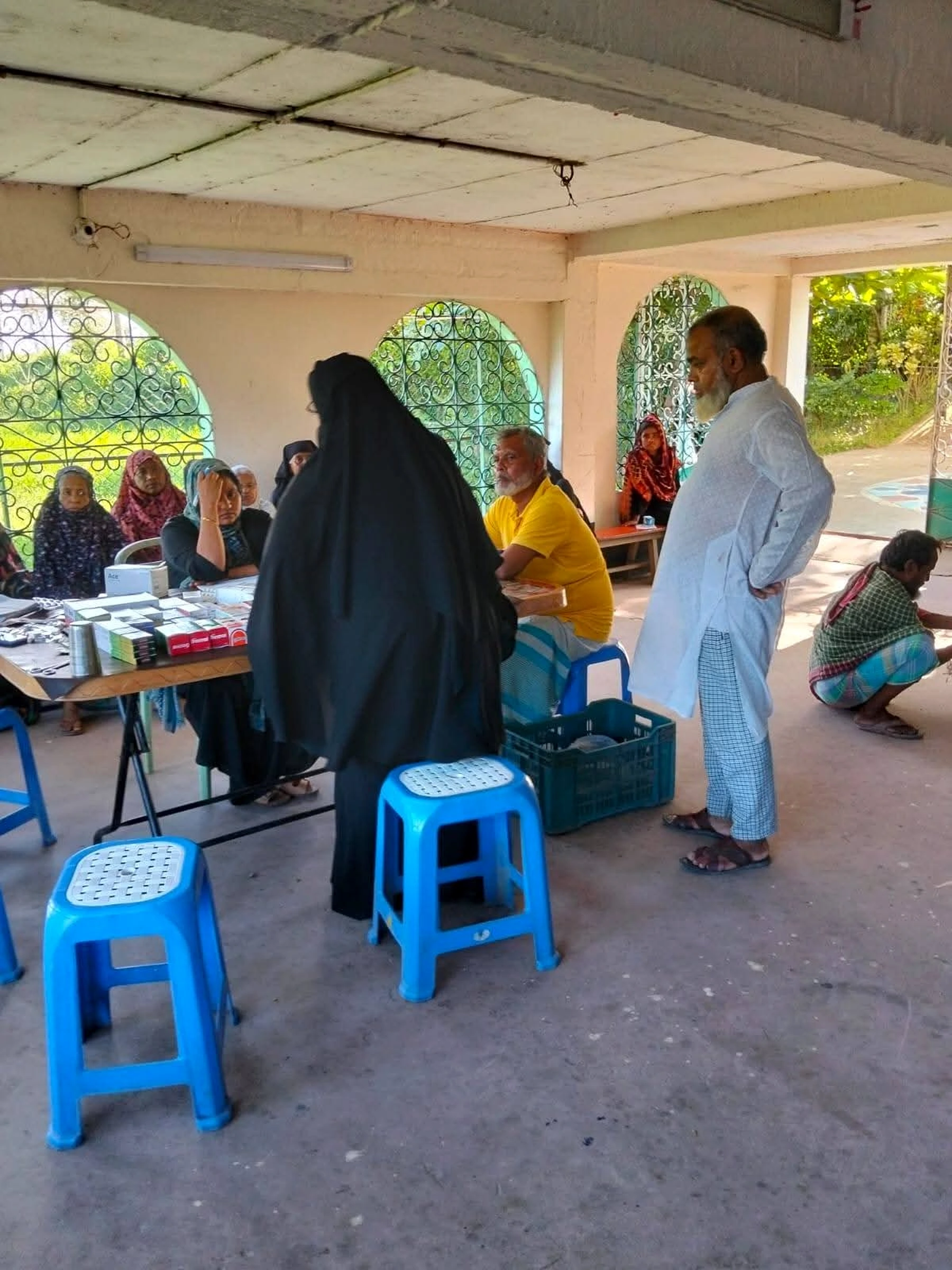People receiving care through Chhaya